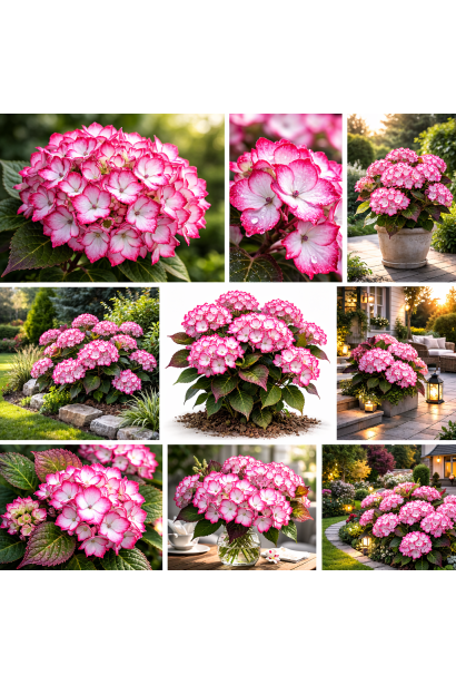 Hydrangea macrophylla Мірай використання